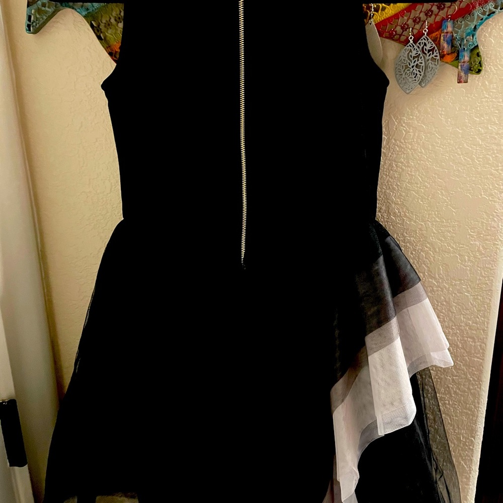 Girls’ Black Party Dress